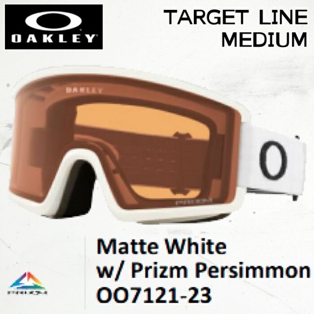 ゴーグル オークリー ターゲット ライン ミディアム 24-25 OAKLEY TARGET LINE MEDIUM OO7121-23 スノーボード スキー 日本正規品