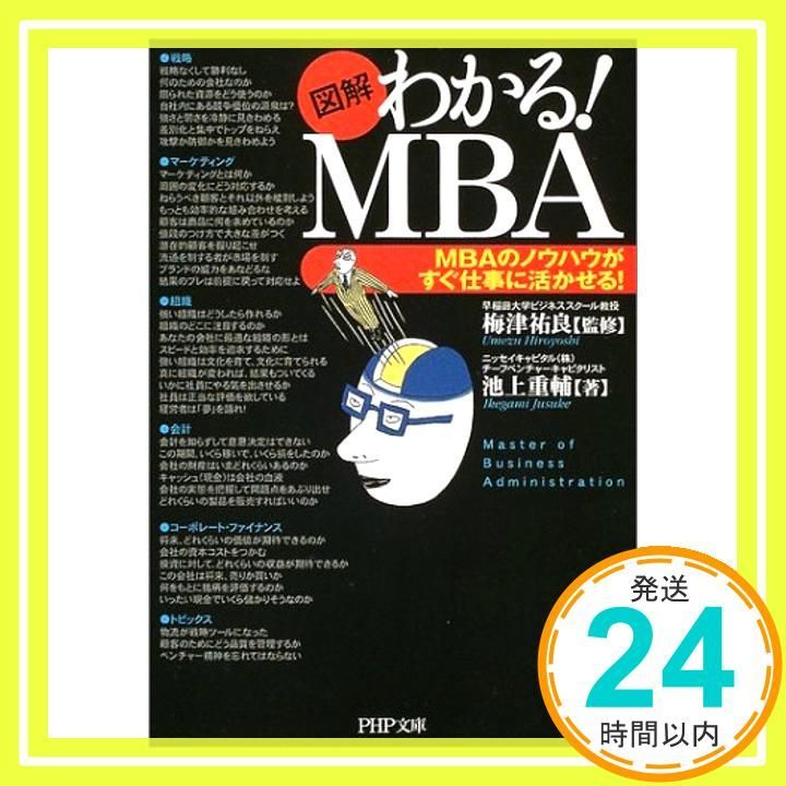 図解 わかる!MBA PHP文庫 PHP文庫 う 10-1 Apr 01 2004 池上 重輔 梅津 祐良_03