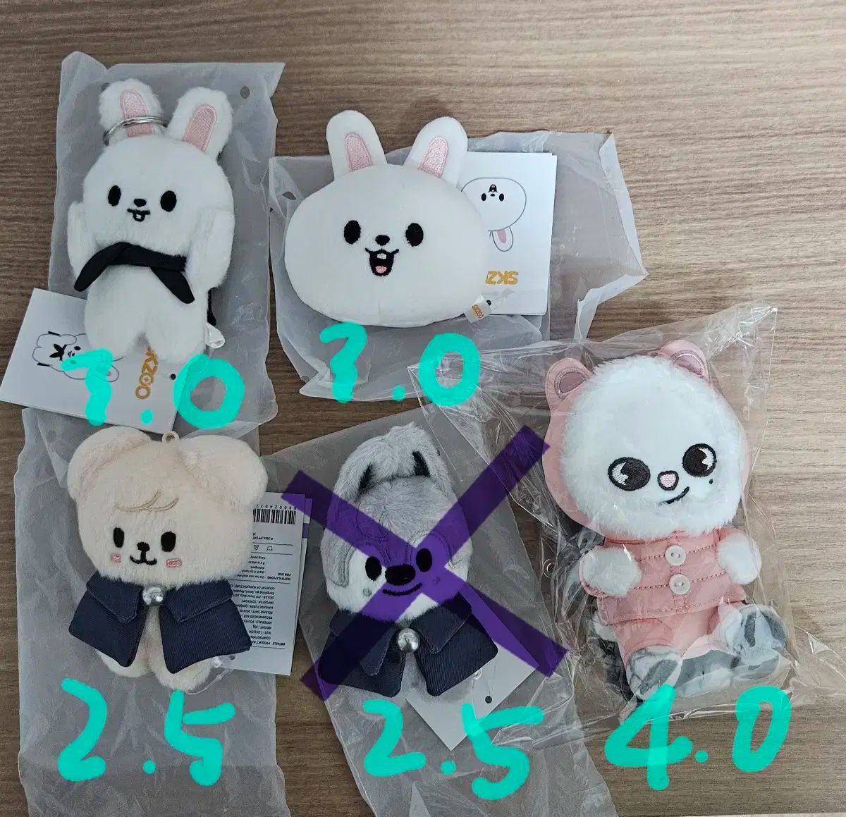 る*き様 Stray Kids SKZOO テディベア FoxI.Ny SKZOO PLUSH ORIGINAL