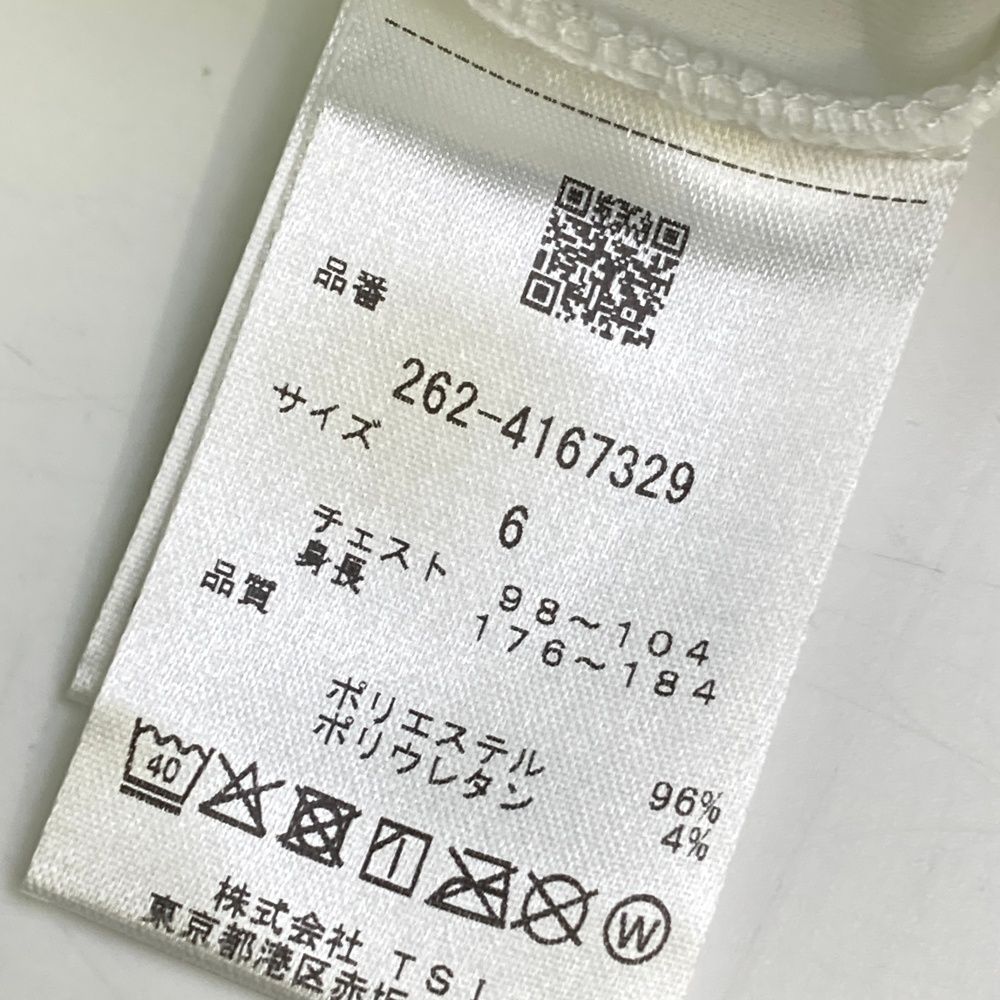 サイズ：6 JACK BUNNY ジャックバニー  モックネック半袖Tシャツ  ホワイト系 [240101432640] ゴルフウェア メンズ ストスト サイズ：6 JACK BUNNY ジャックバニー 2024年モデル モック