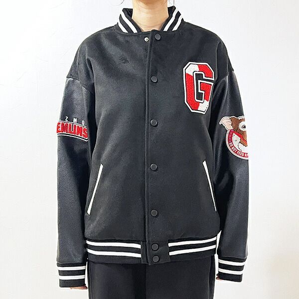 グリムゾン シンプルギズモ スカジャン L ブルゾン アパレル ATMAENTERPRISE_COM