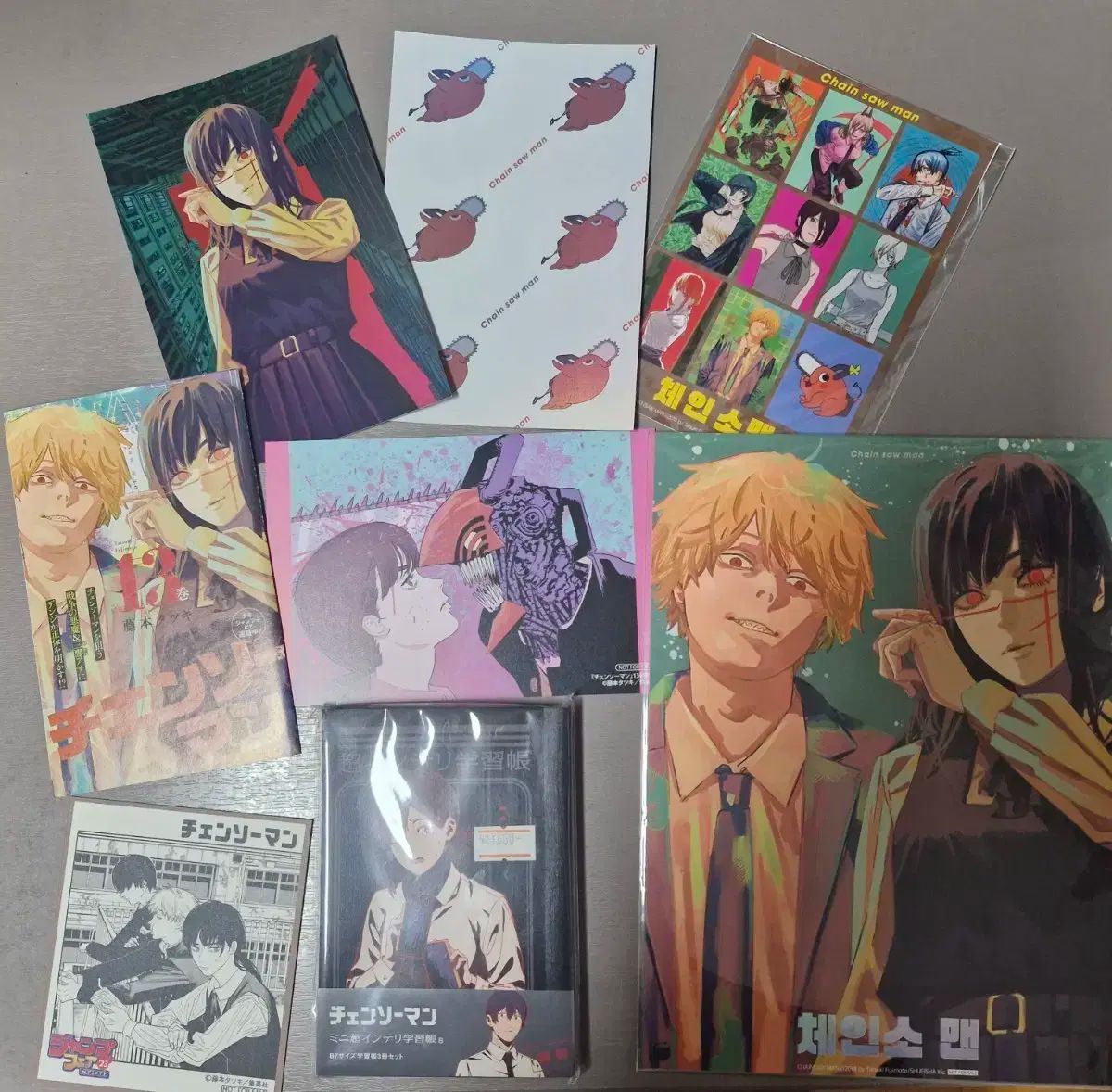 漫画アニメ チェンソーマン 本 特典 メモ帳 まとめのみ 個別x