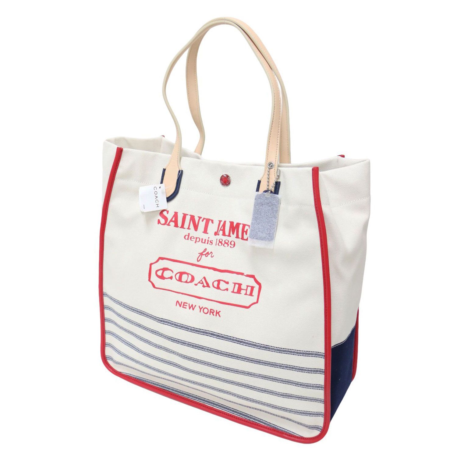 新品】COACH コーチ SAINT JAMES ラージ トートバッグ 23477 