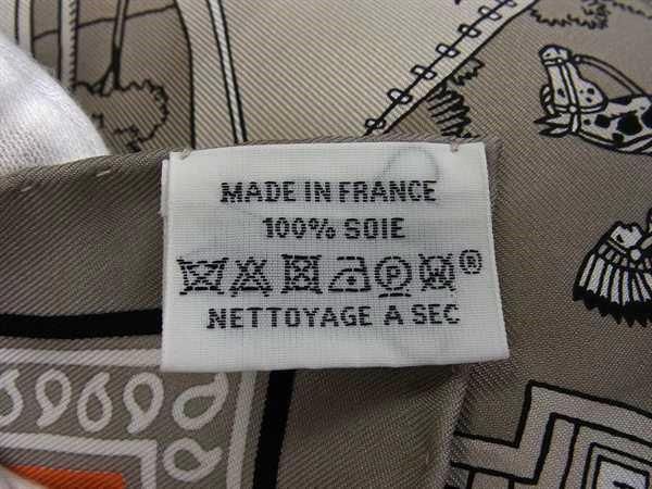 □極美品□ HERMES エルメス パリステーション カレ55 シルク100