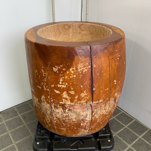  配送不可 現地引取のみ リユース品 木臼 杵 セット Ⓑ その他 正月