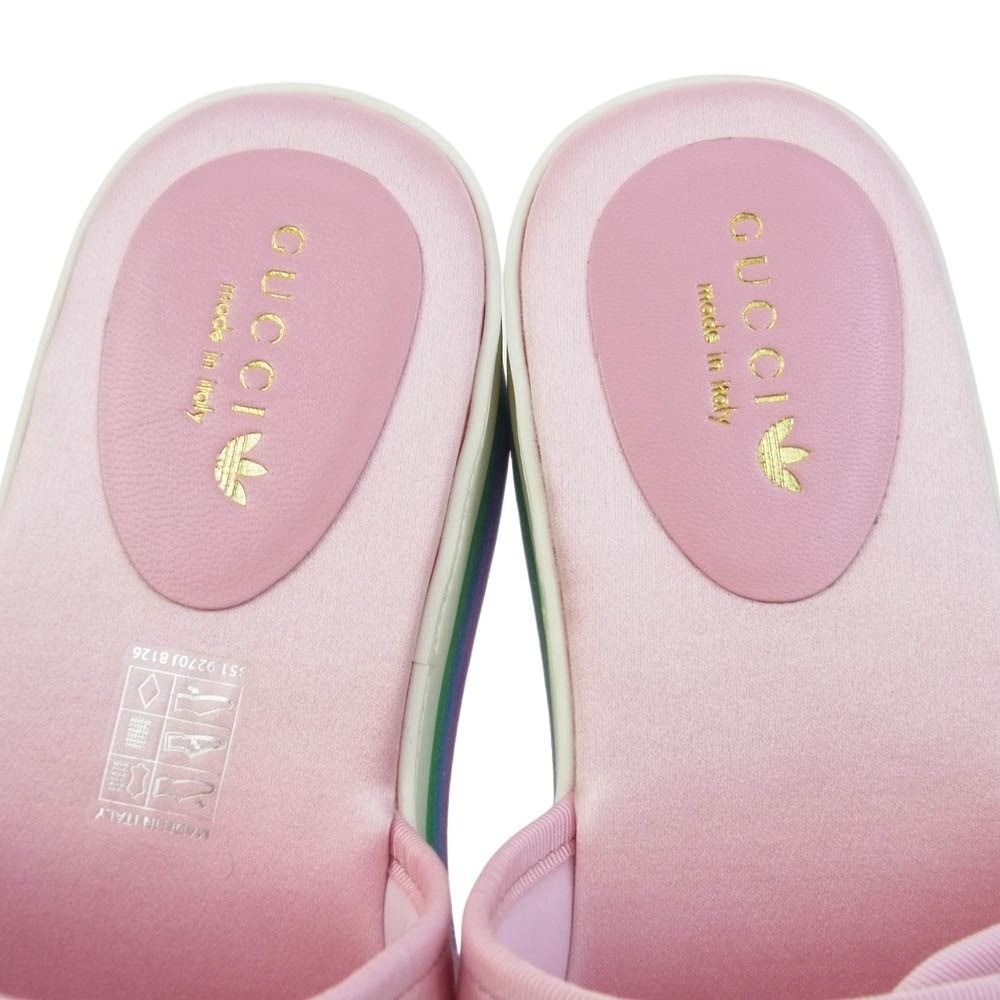 GUCCI グッチ 702294 adidas アディダス プラットフォーム シルク 厚底  