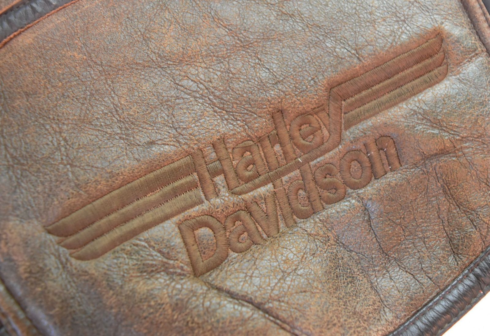 ムートンジャケット ブラウン Harley-Davidson HARLEY DAVIDSON 