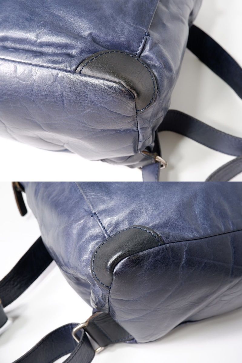 アニリンレザーリュック