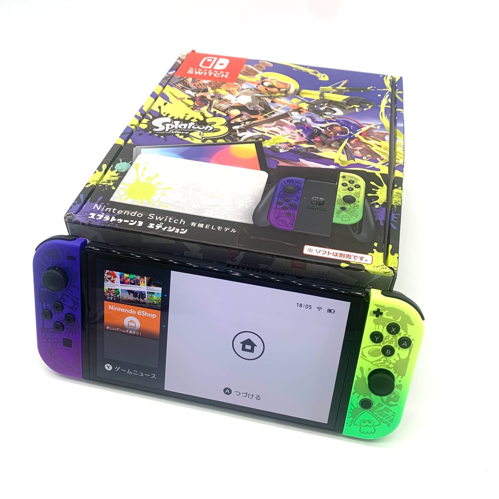 きんぐ様専用Nintendo Switch有機EL スプラトゥーン3エディション 激安