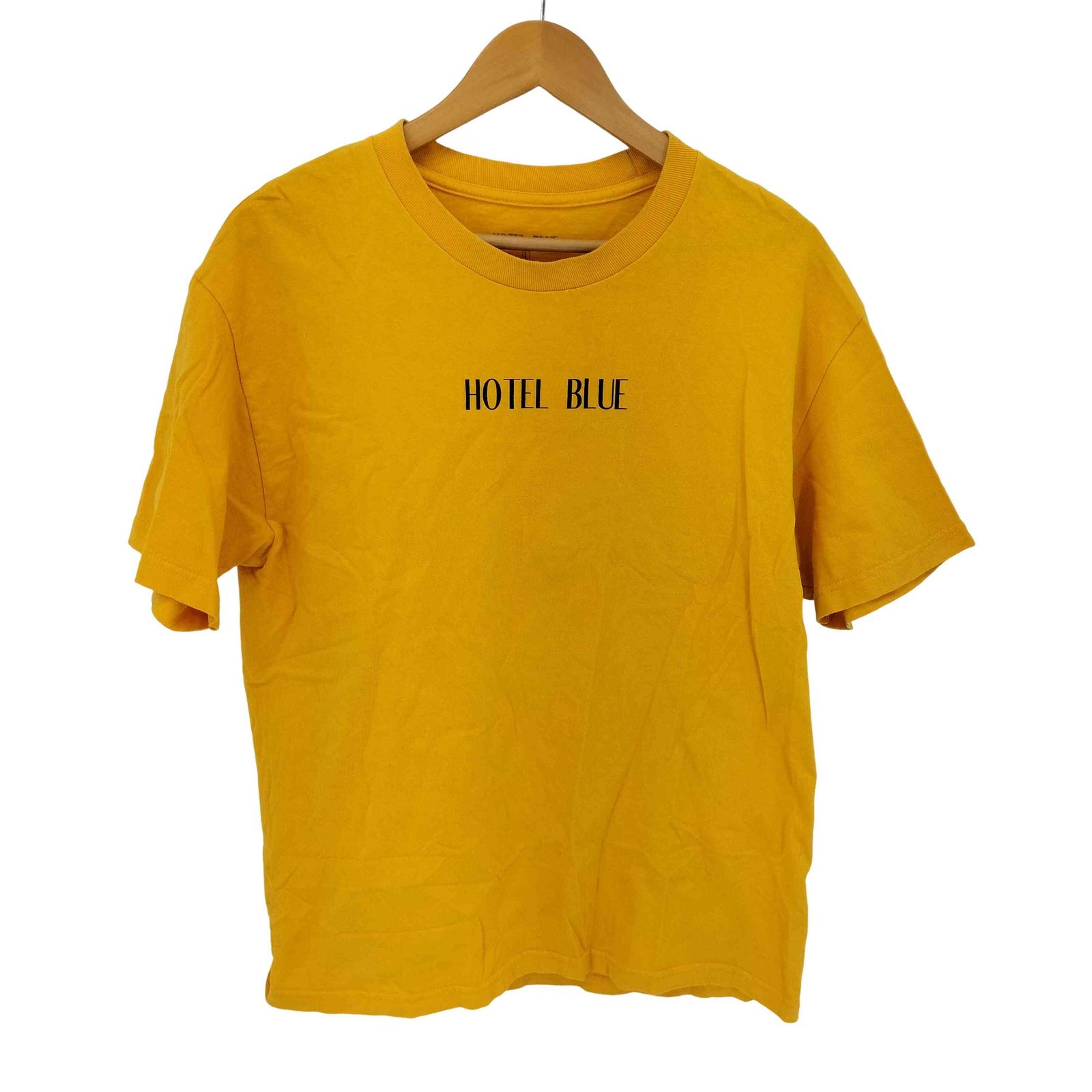 ホテルブルー HOTEL BLUE フロントプリントTシャツ メンズ import：L 