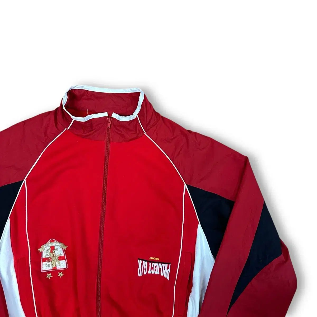 プロジェクトG R レッド ウーブン ジャケット