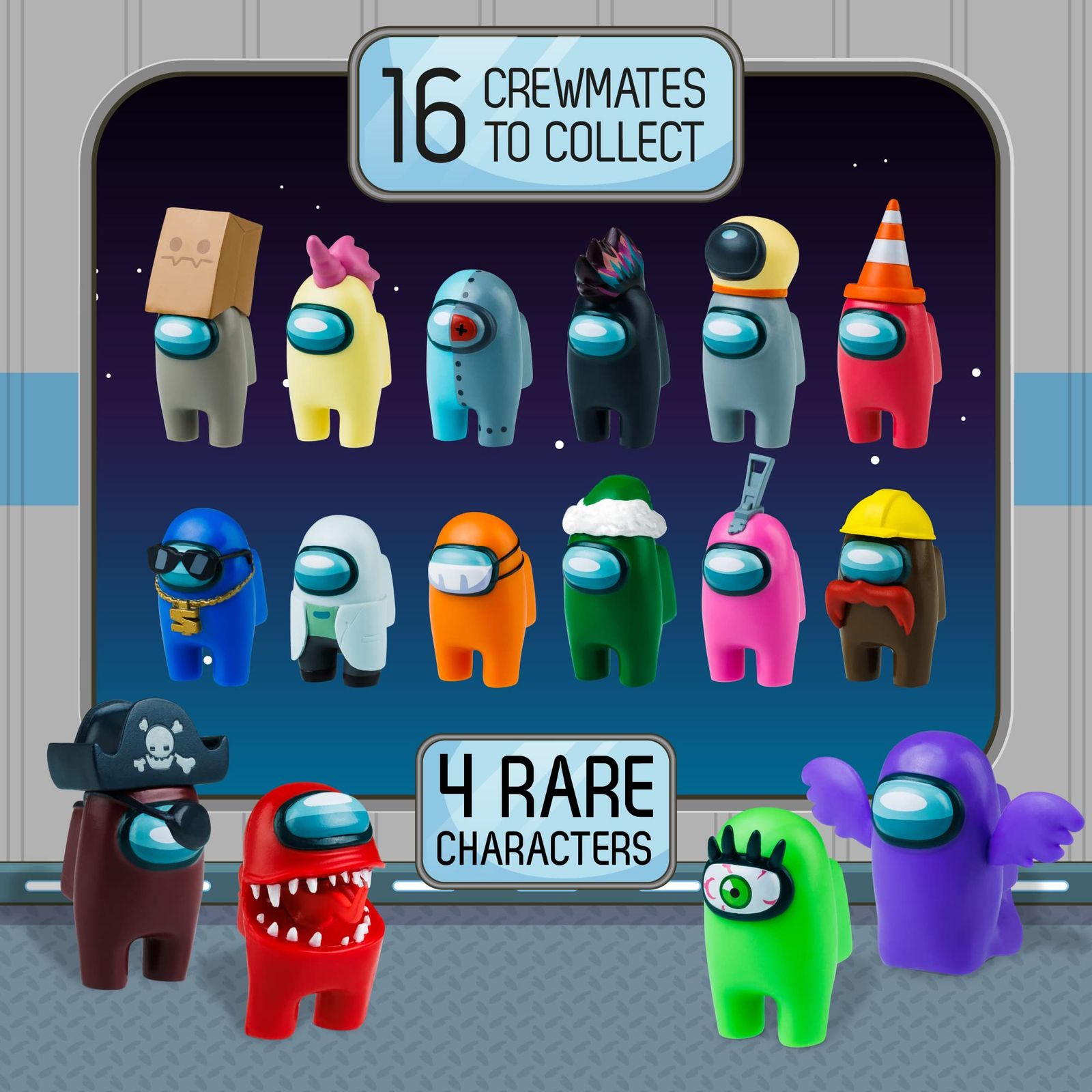 Among Us クルーメイトフィギュア 4パック 【公式通販】