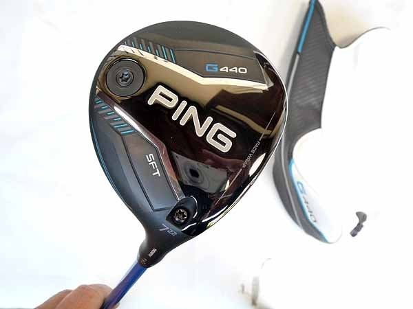 ピン G440 SFT フェアウェイウッド ALTA J CB BLUE 7w 22度 R 日本仕様