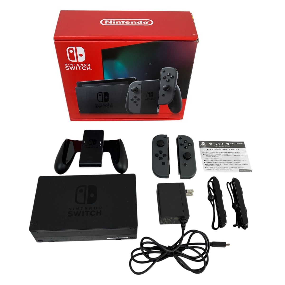 Nintendo Switch HAC-001 ゲーム機 Nintendo Switch HAC-001 (-01) Console Only Used Tested From