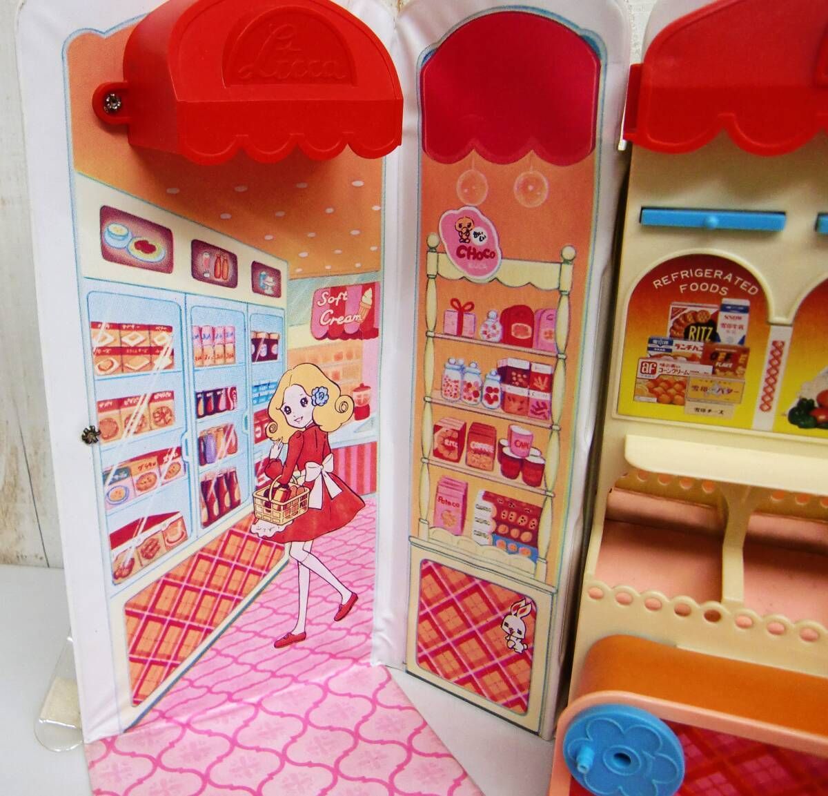 当時物 ＊TAKARA タカラ ＊リカちゃん スーパー No.105010・2 ＊ドールハウス ごっこ遊び ままごと おもちゃ 玩具 【ハイチェア】