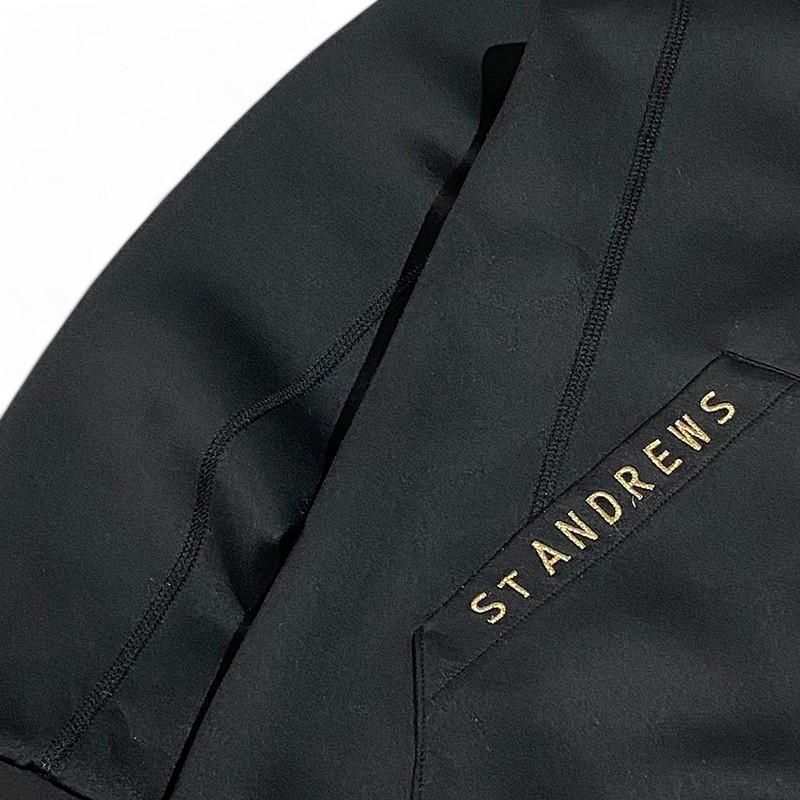 ST ANDREWS セントアンドリュース ダンボールニット パーカー S