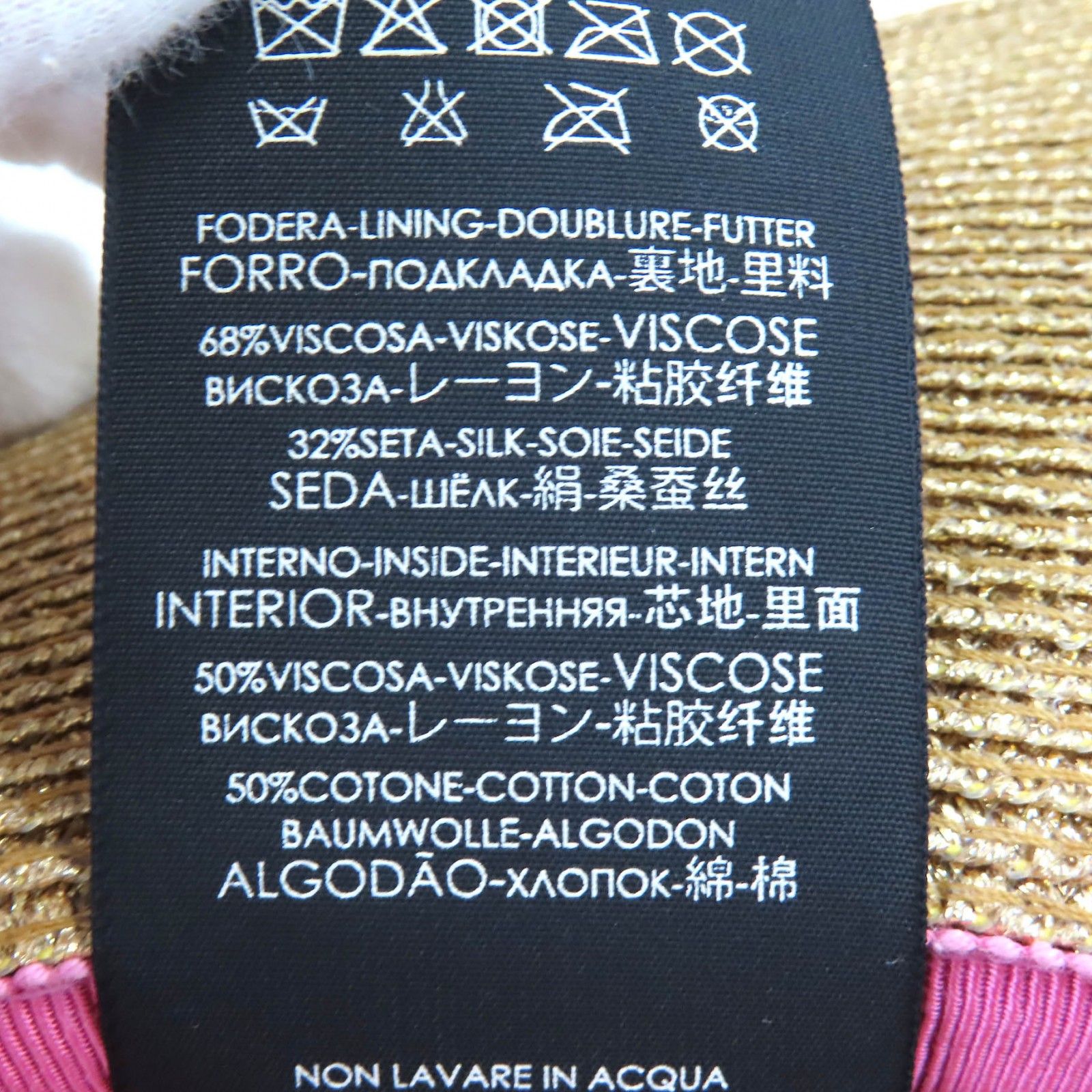 リボン カンカン帽