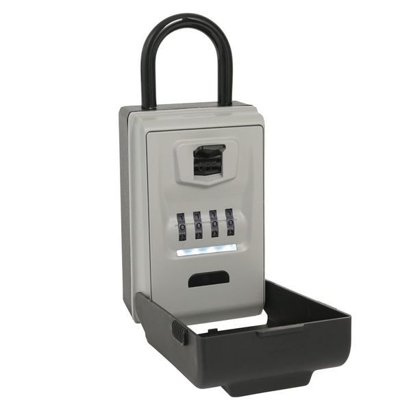 まとめ買い カール事務器 キーボックス 吊り下げタイプ LEDライト付き CKB-S04 ×3セット