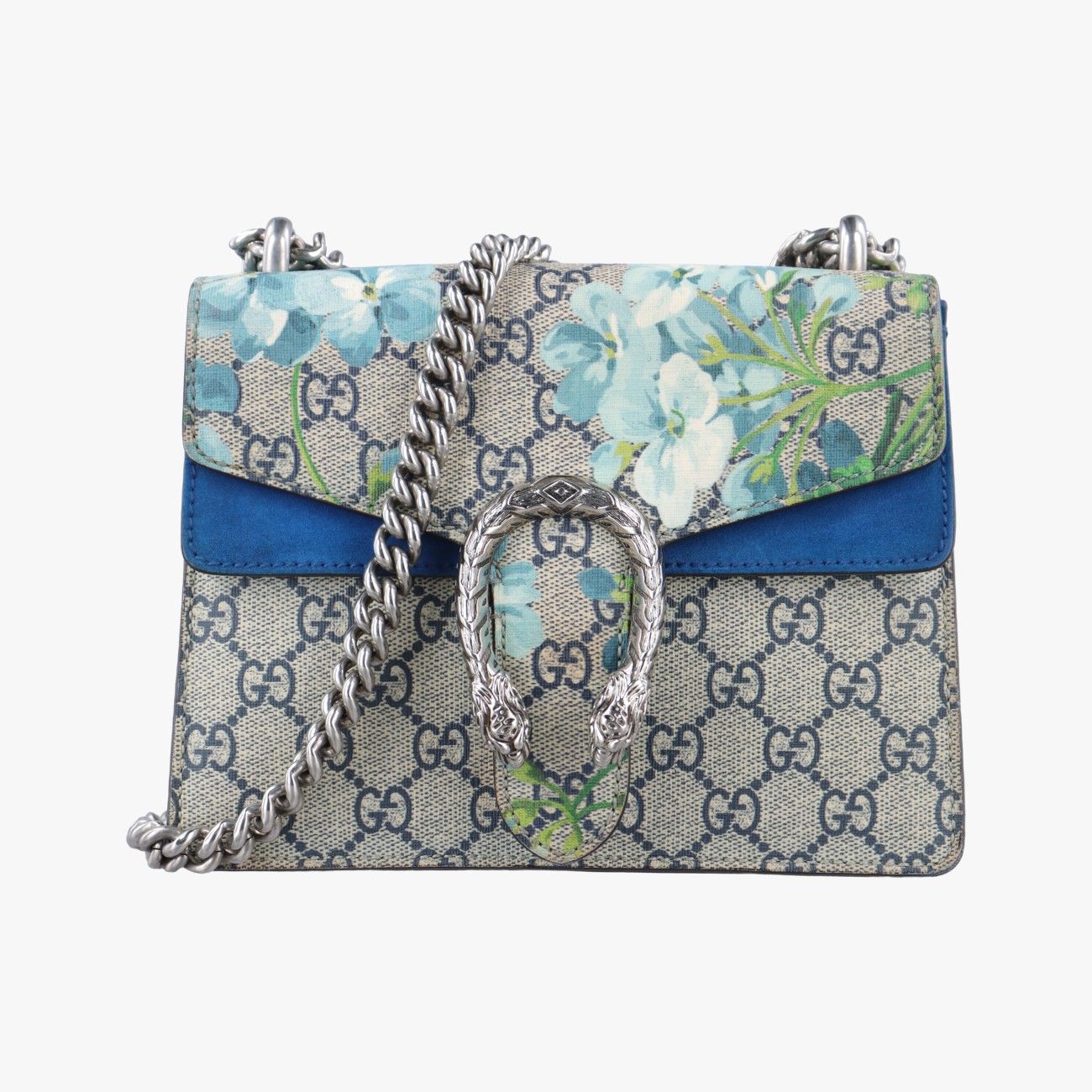 グッチGucciディオニュソスベージュ×ブルー×マルチPVCコーティングキャンバス421970I021200732