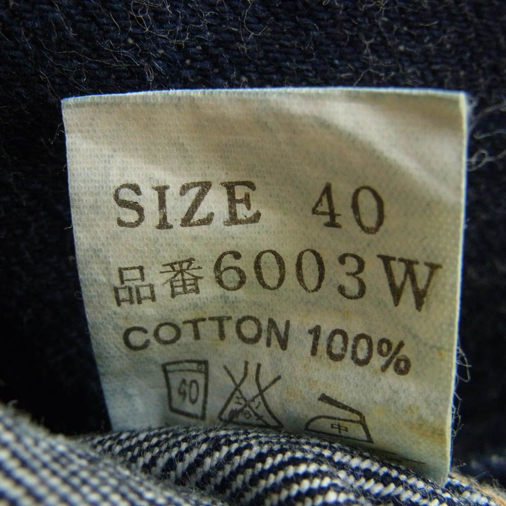 THE FLAT HEAD ザフラットヘッド 6003W 60's DENIM JACKET 3rd デニム