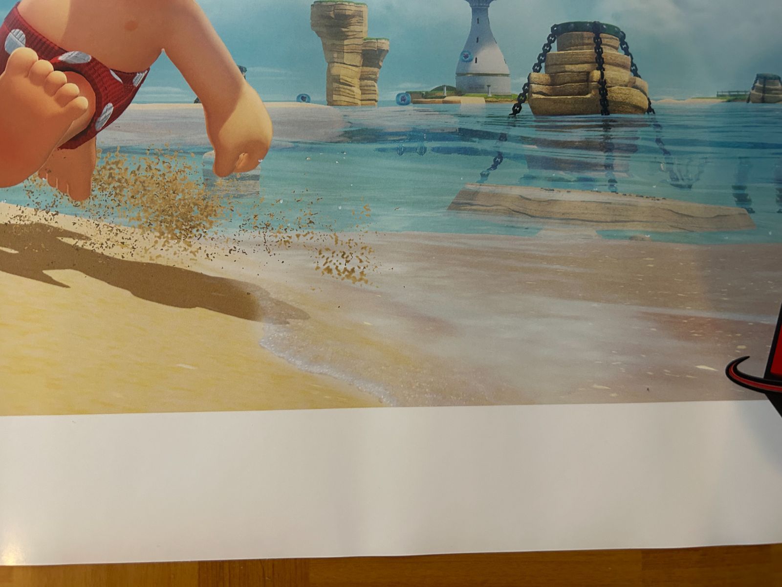 スーパーマリオ オデッセイ / 海の国 2017年 ポイント交換景品ポスター 