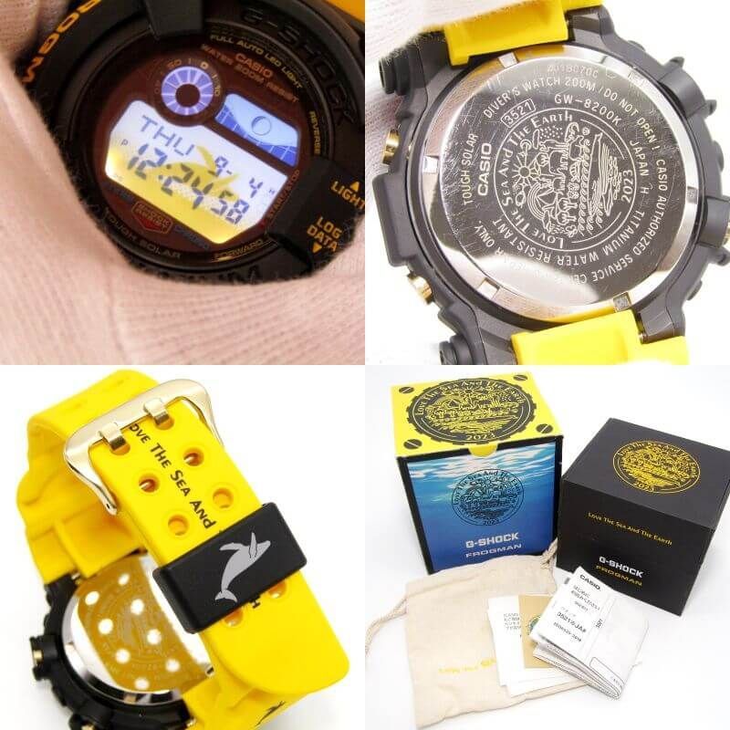 【未使用 タグ付】Gショック＜イルクジ限定フロッグマン＞GW-8200K-9JR MASTER OF GーSEA G-SHOCK Gショック フロッグマン イルクジ
