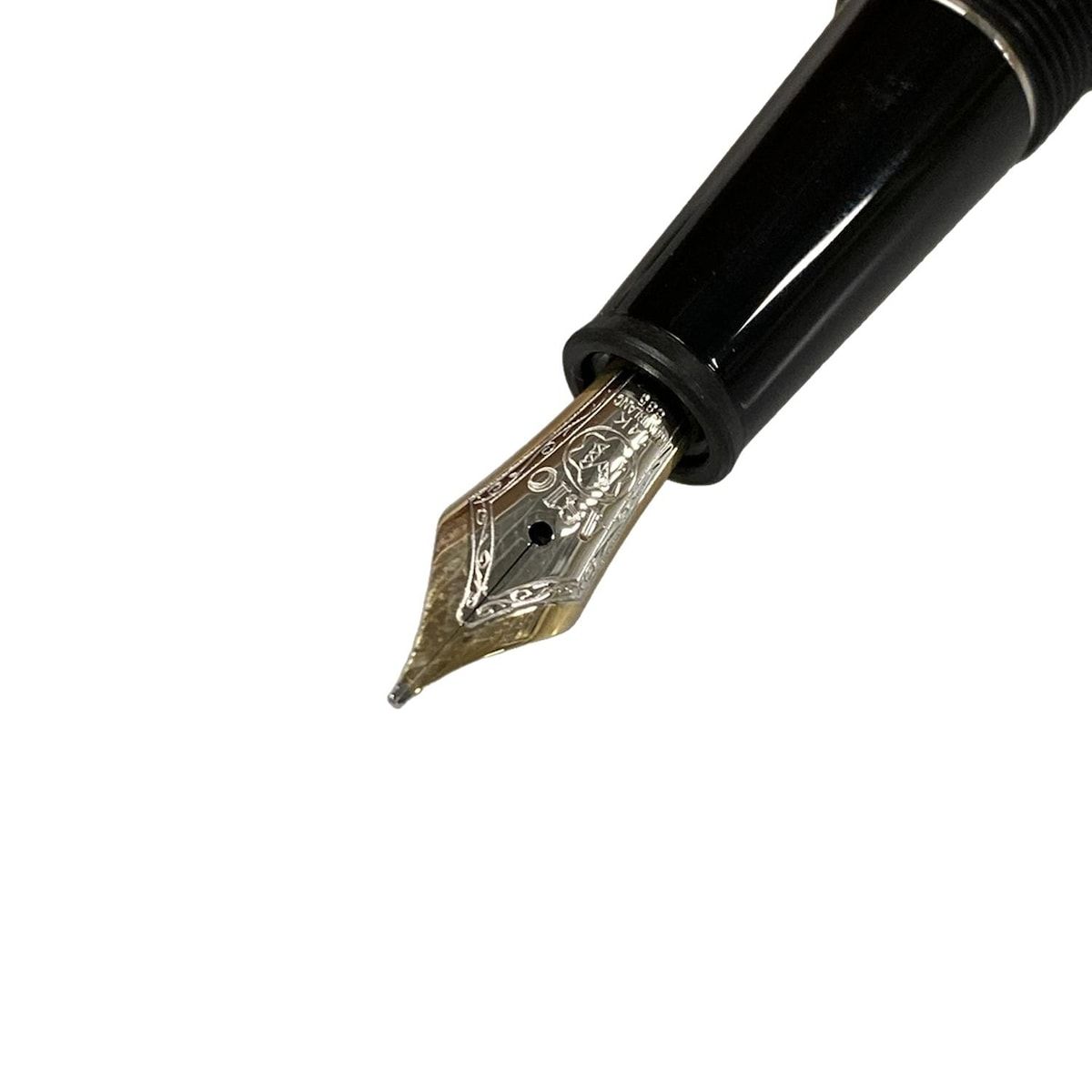 MONTBLANC(モンブラン) 万年筆美品 マイスターシュティック P145 黒