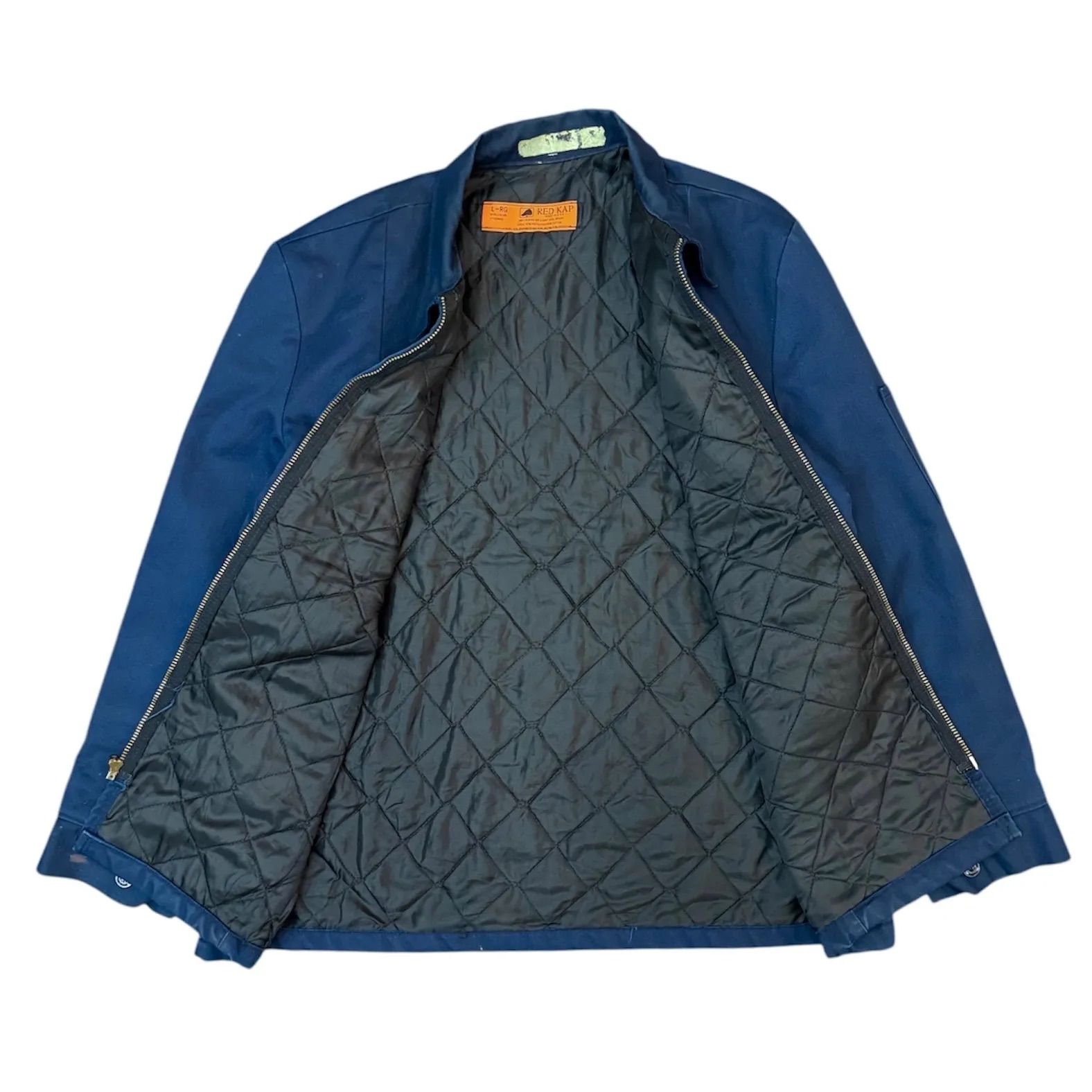 ワークジャケット 紺系 レッドキャップ REDKAP 裏地キルティング系