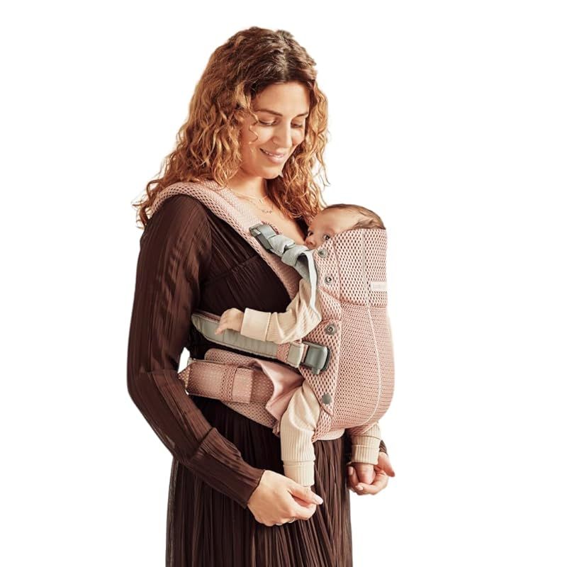 ベビービョルン 抱っこひも 0カ月~36カ月まで メッシュ素材で快適 HARMONY ダスティピンク