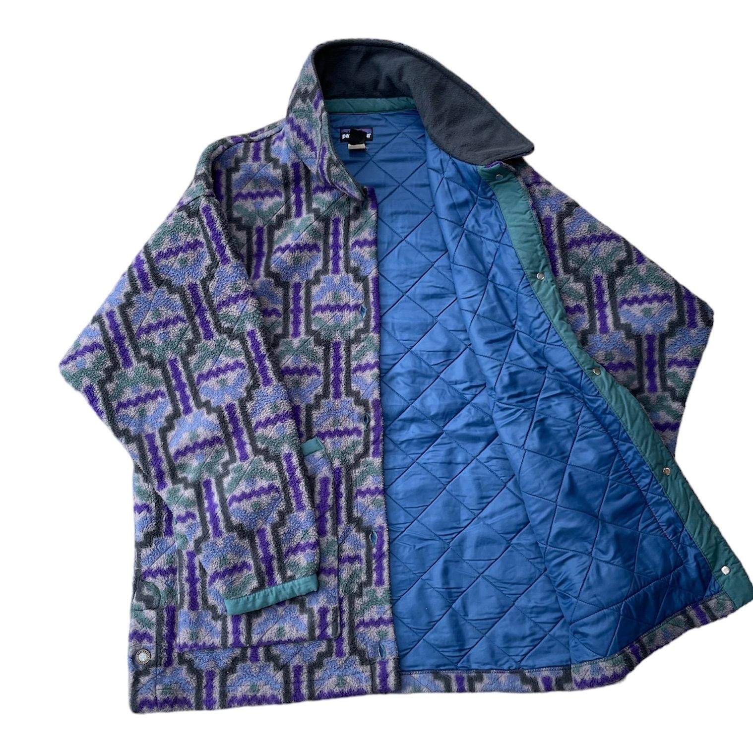 90s PATAGONIA F2 雪なしタグ シャーリングコートUT-2950