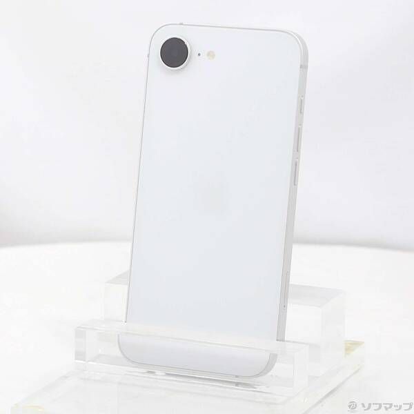 中古品〕 iPhone16e 128GB ホワイト MD1R4J／A SIMフリー【344