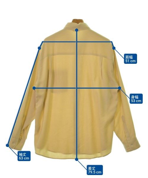 AURALEE カジュアルシャツ メンズ 古着