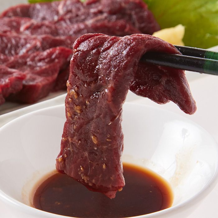 熟成ミンククジラ赤肉刺身用1級（冷凍）2個（約200g×2）NK00000077-3