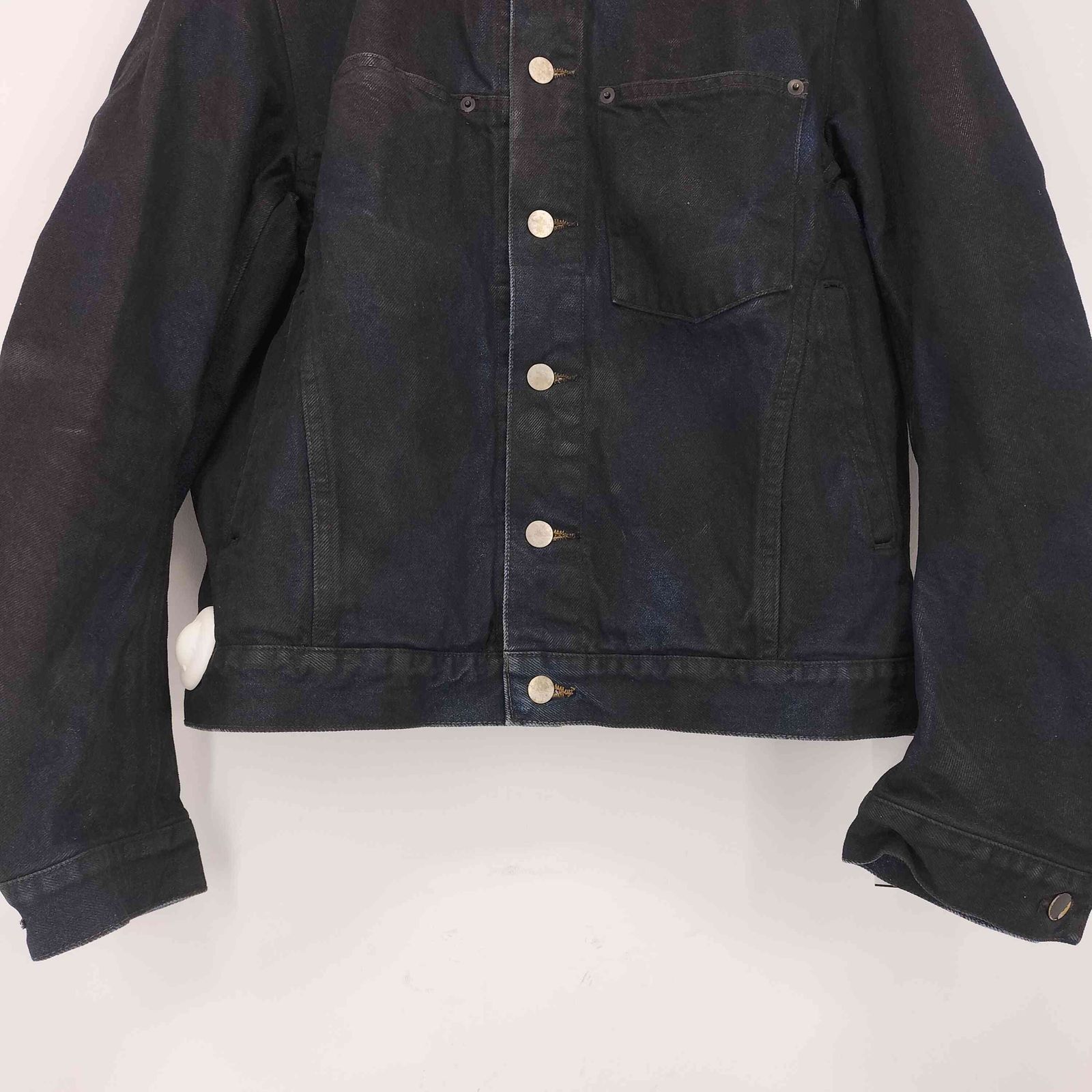 ネヴァーフォーゲット NVRFRGT 別注 COATING 3D TRUCKER JACKET