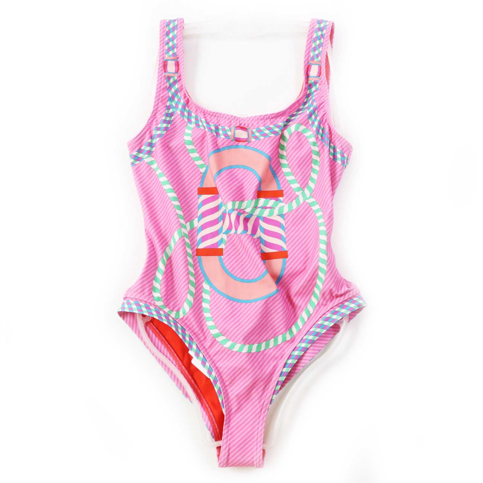 エルメス 水着 ワンピース レディース HERMES ヴィンテージ ピンク  