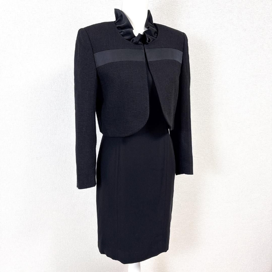 YUKITORII ワンピースセットアップ 7 ブラックフォーマル