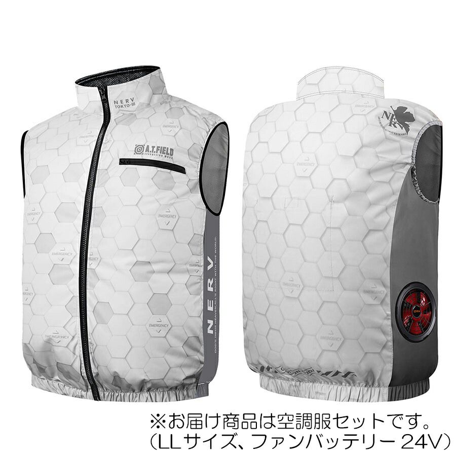 【必見！未使用！】エヴァンゲリオン　コラボ　スウェット　ホワイト　廃版商品 RADIO EVA 704i Abstract EVANGELION Cutsew (KENTA KAKIKAWA)/2