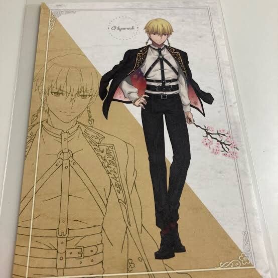 Fate fgo ギルガメッシュ　年賀状　フィナーレ　DINING zero Fate fgo フィナーレ ギルガメッシュ ポスター DINING