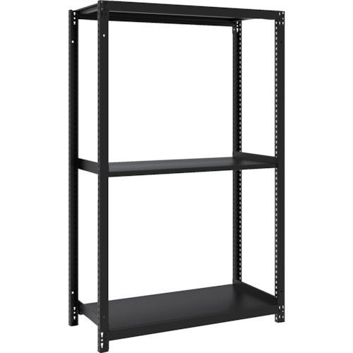 TRUSCO スチール製軽中量ボルトレス棚 M1.5型 W1760×D595×H1500 4段うちスライド2段 単体 ( M1.5-5662M2 ) トラスコ中山(株) スチール製軽中量ボルトレス棚]トラスコ中山（株） ＴＲＵＳＣＯ