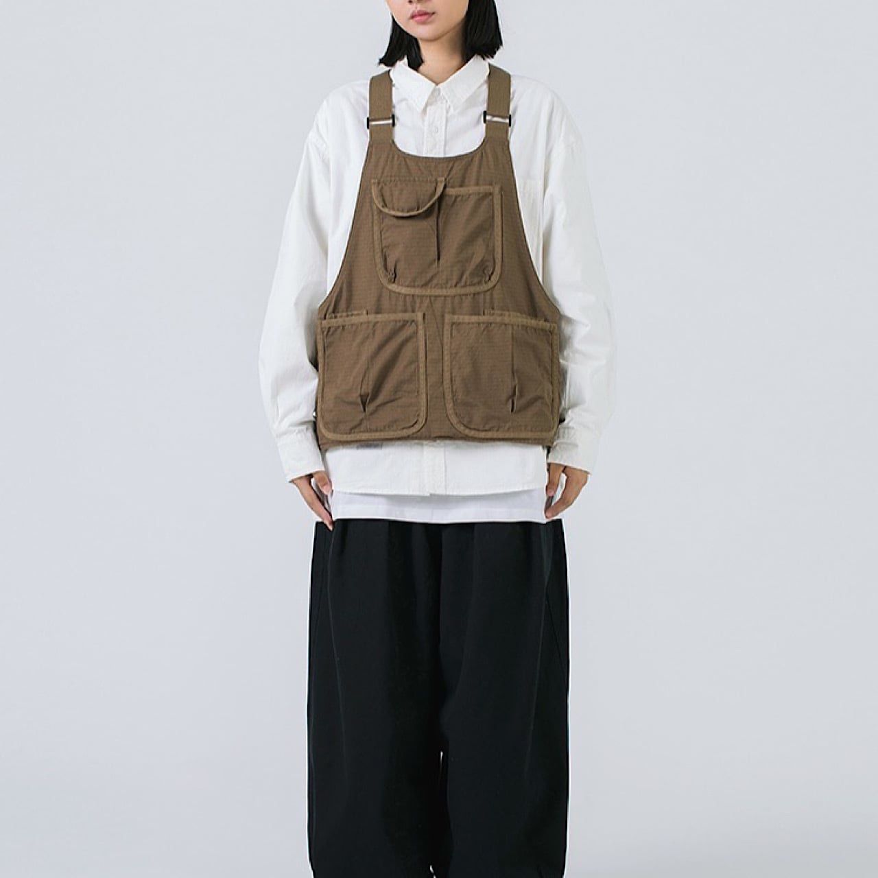 新品 Marimekko エプロン マリメッコ パパヨ 北欧 PAPAJO 総柄