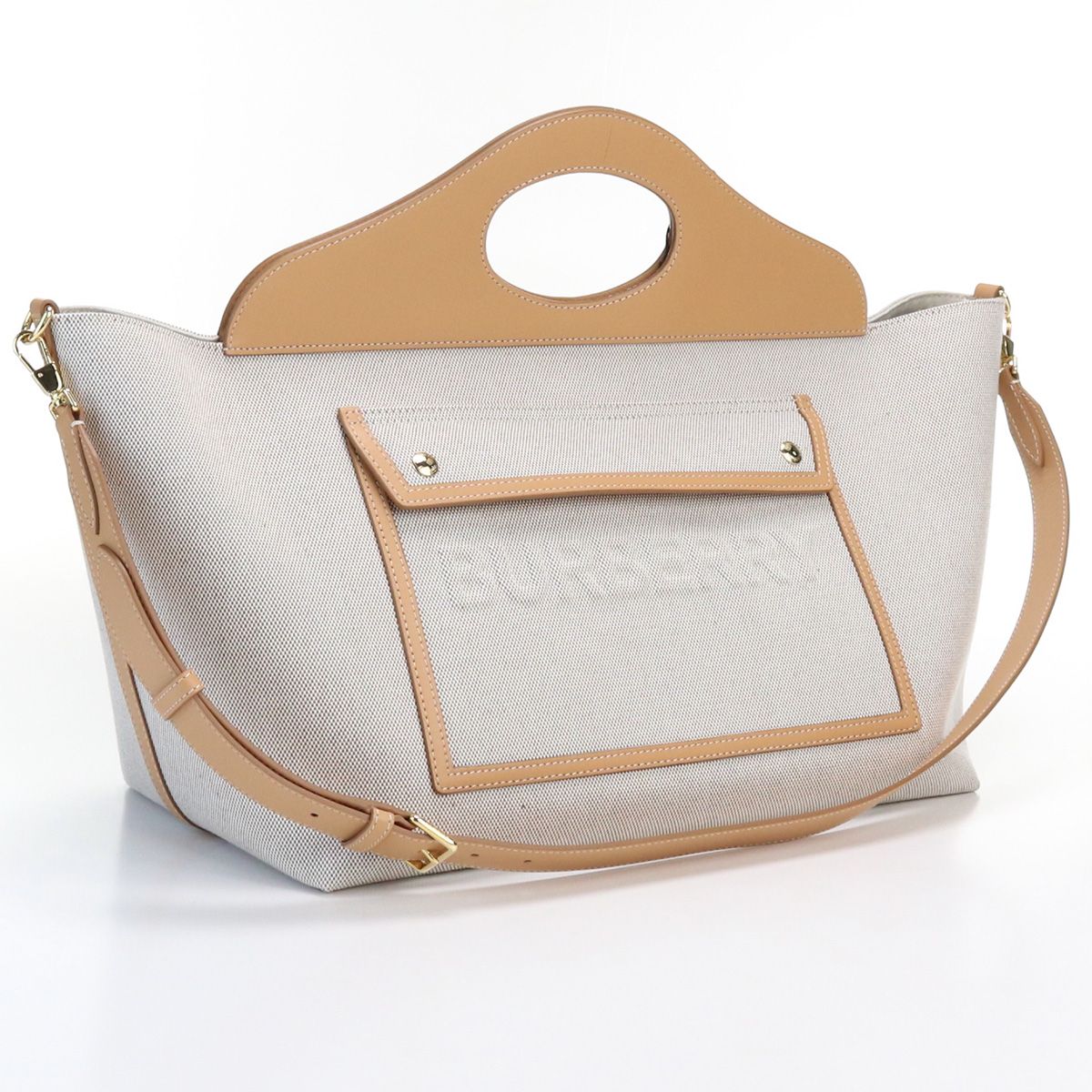 BURBERRY バーバリー エンボス ロゴトートバッグ 8039080 A7405 トート