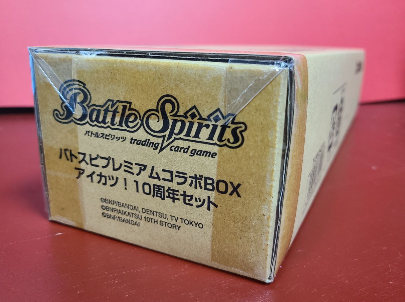 バトスピプレミアムコラボBOX アイカツ！ 10周年セット3個