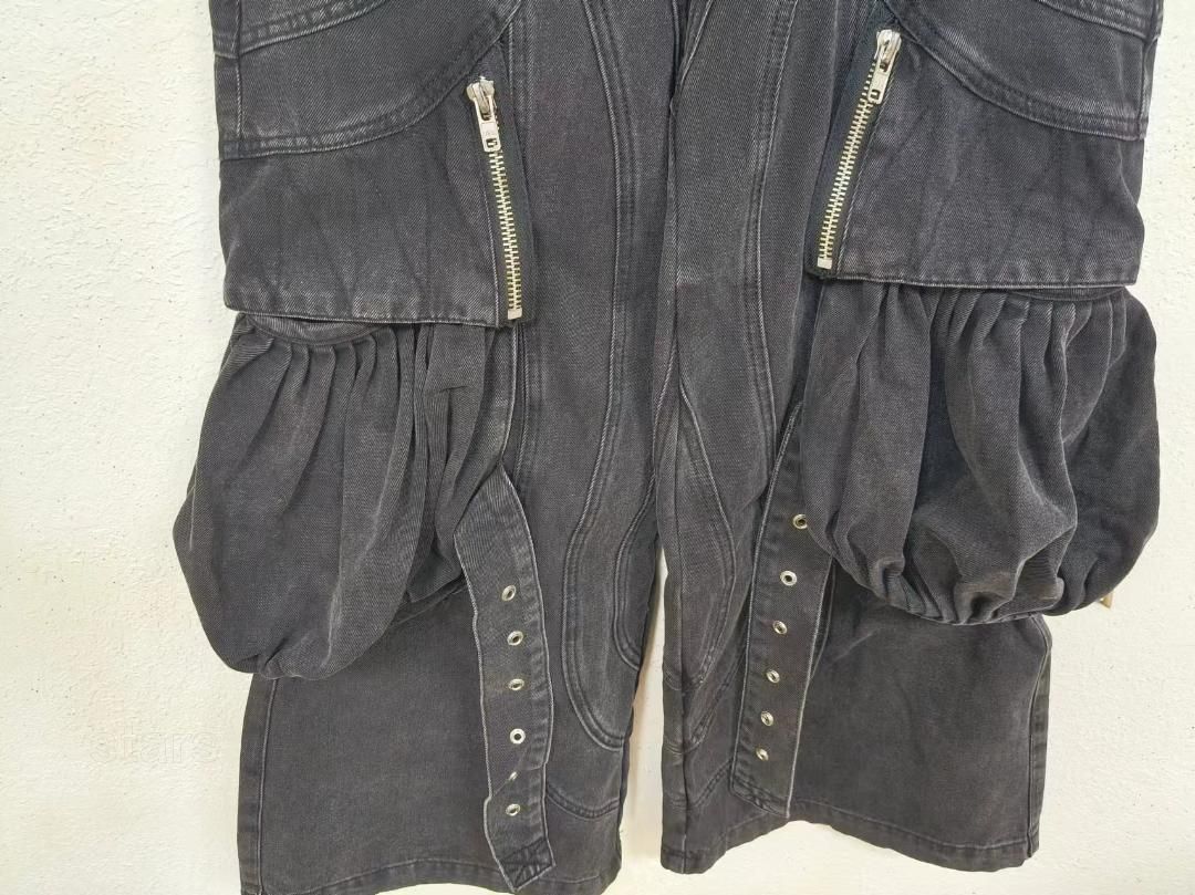 NO/FAITH STUDIOS ラージポケットウォッシュジーンズ - メルカリ 