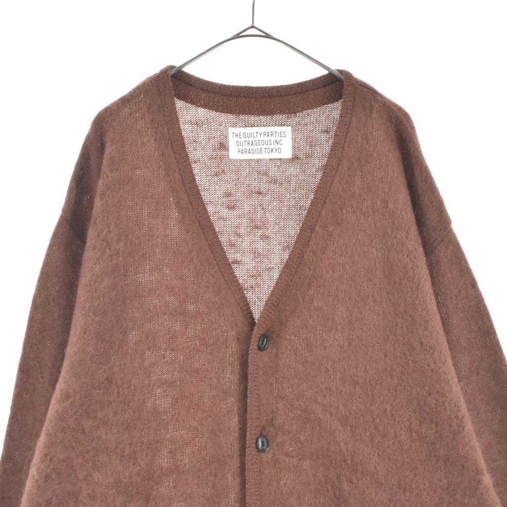 ワコマリア23ss モヘアカーディガン WACKO MARIA (ワコマリア) MOHAIR CARDIGAN (モヘアカーディガン