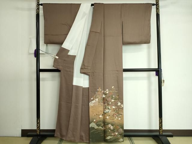 B04限定価格☆USED美品☆ 結婚式 駒刺繍 金彩 豪華 黒留袖6点セット mito_412_1.jpg