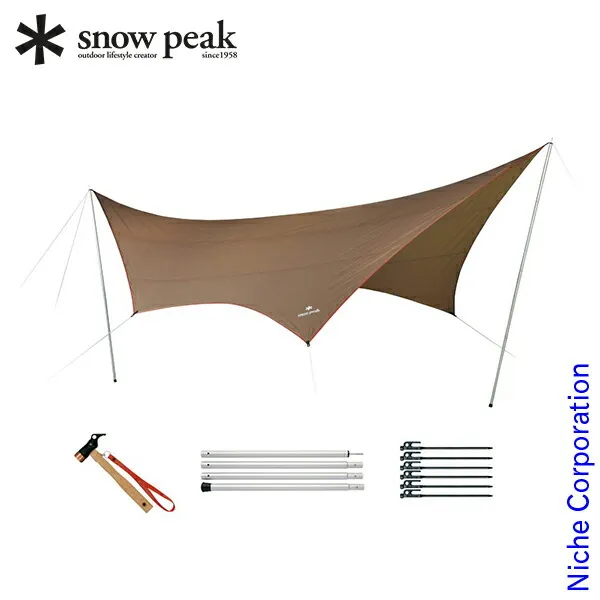 2026年最新】スノーピーク(snow peak) HDタープ・ヘキサ L TP-862Hの