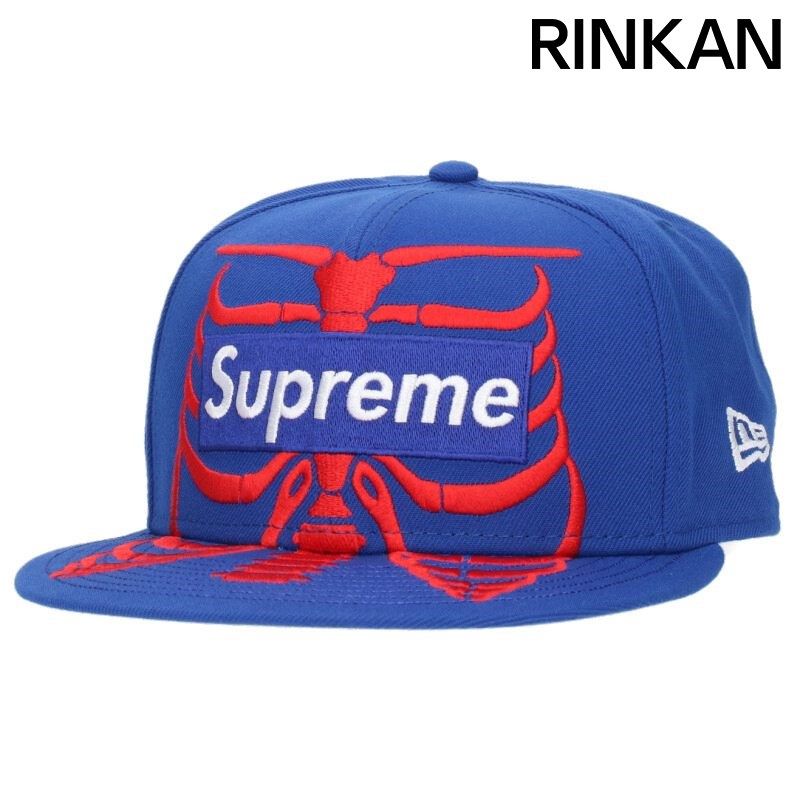 シュプリーム ×ニューエラ New Era 25SS Bones Box Logo New Era ボーンボックスロゴキャップ帽子 メンズ 7.75