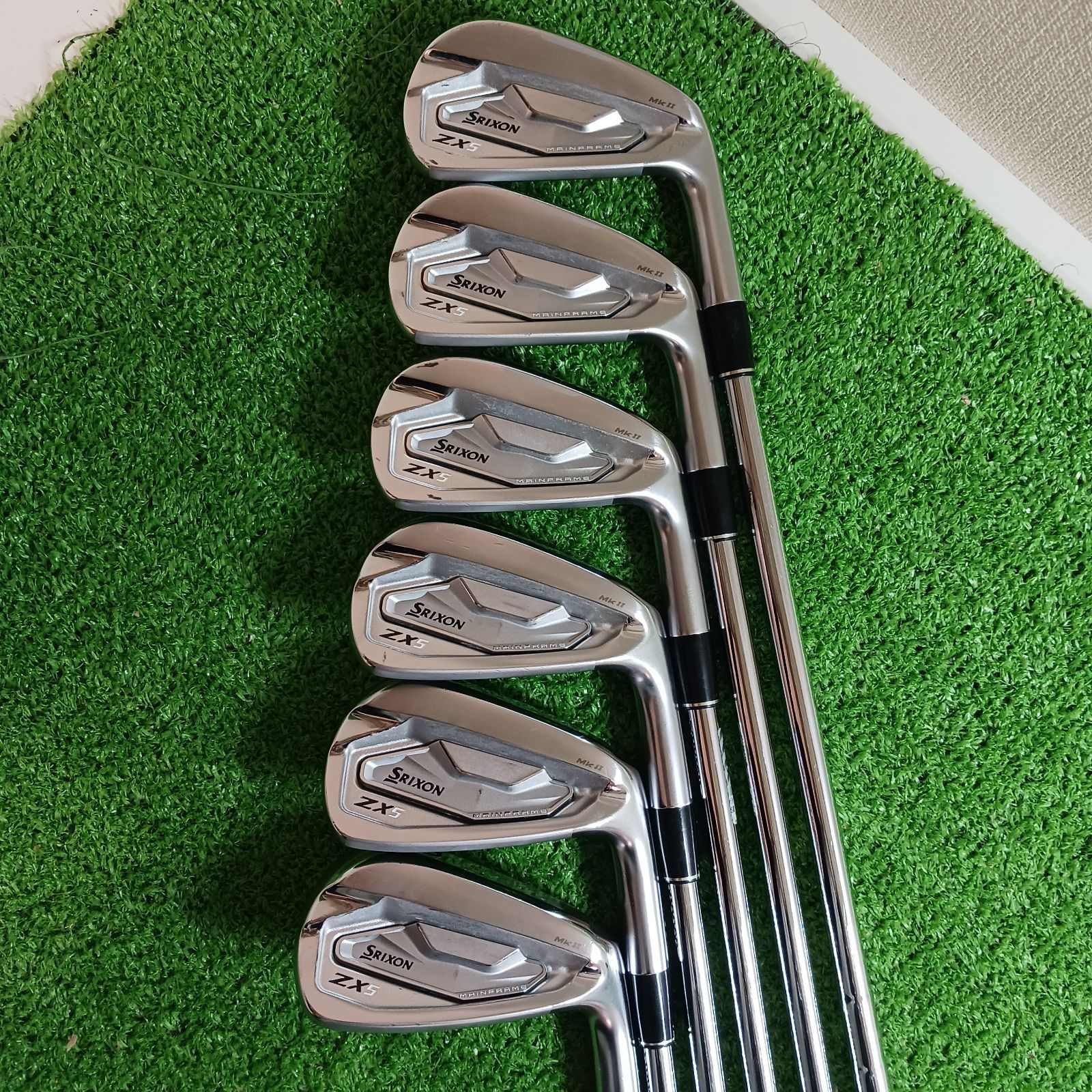 SRIXON ZX5 Mk.II アイアン 6本セット（中古】ダンロップ SRIXON