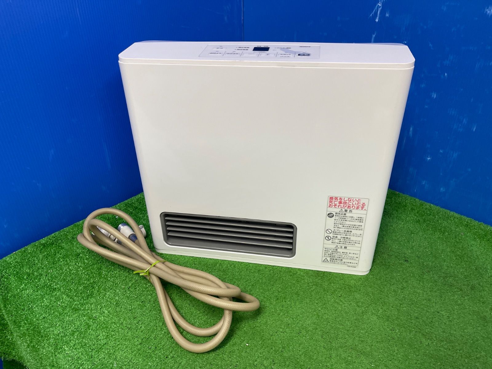 Y601 NORITZ ガスファンヒーター GFH-2406S 都市ガス 23年製 ガス線３M付 送料無料 保証付 2510