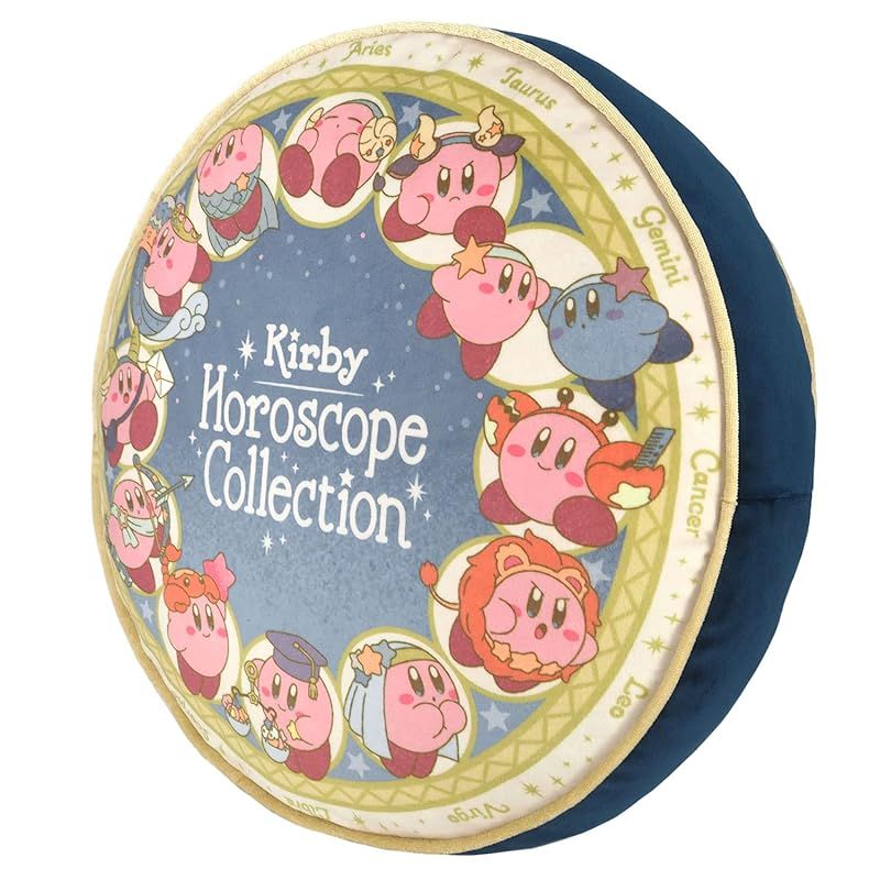 三英貿易 星のカービィ KIRBY ホロスコープ コレクション ラウンドクッション W38×D15×H38cm クッション EA-HC13 0